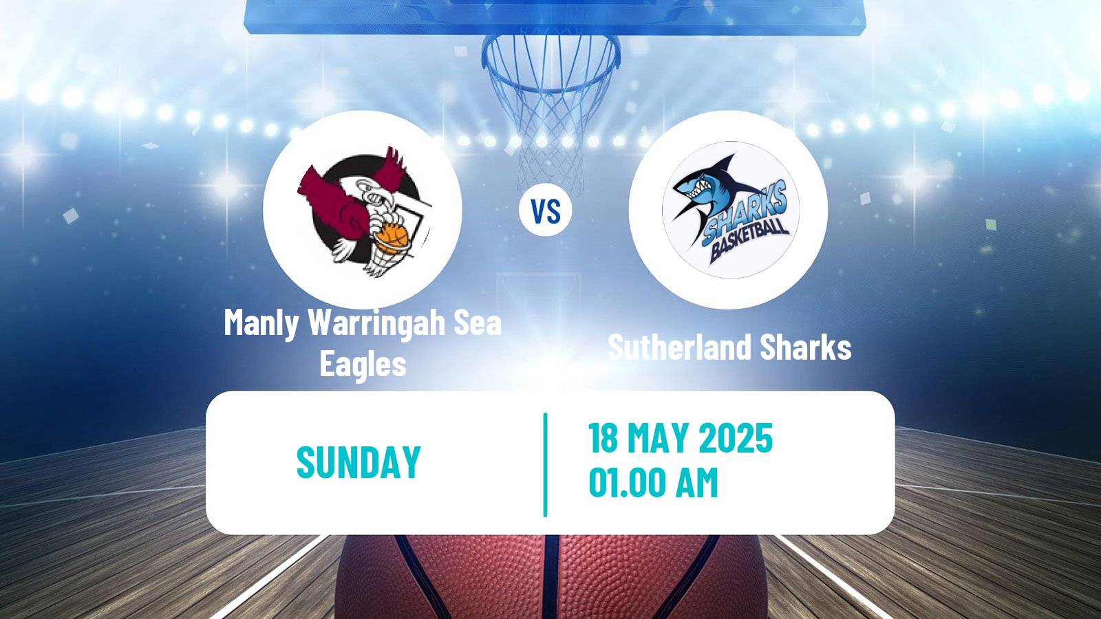 Basketball Australian NBL1 East Women Manly Warringah Sea Eagles - Sutherland Sharks