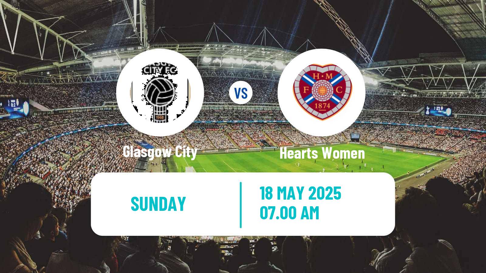 Soccer Scottish SWPL 1 Women Glasgow City - Hearts