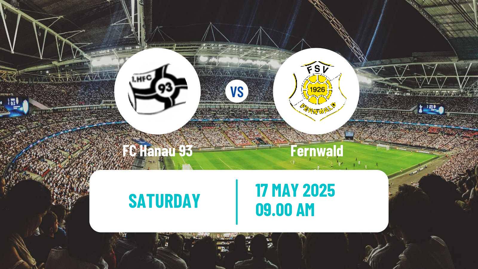 Soccer German Oberliga Hessen Hanau - Fernwald