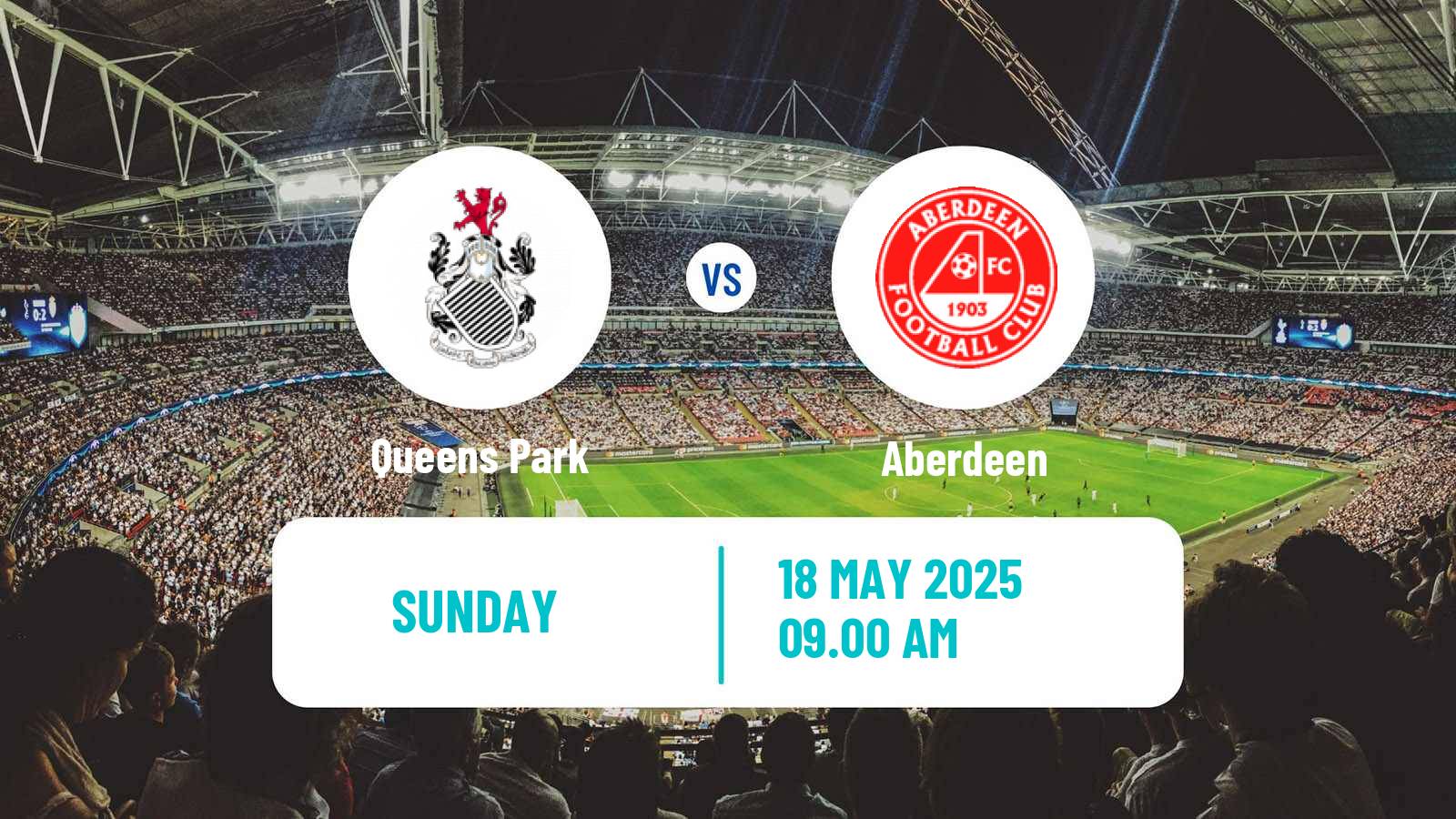 Soccer Scottish SWPL 1 Women Queens Park - Aberdeen
