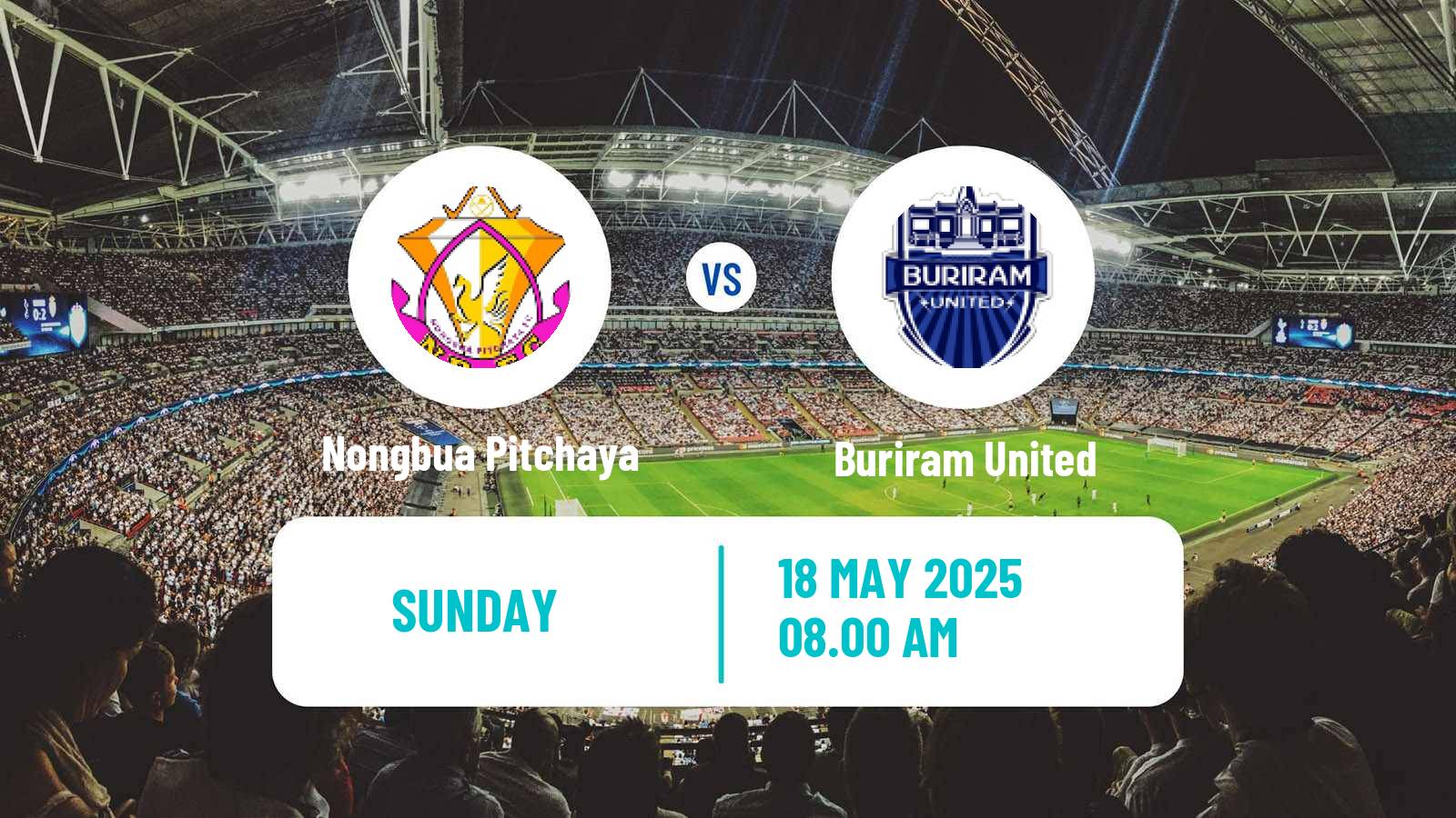 Soccer Thai League Cup Nongbua Pitchaya - Buriram United