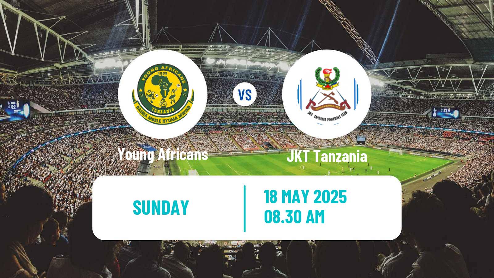 Soccer Tanzanian Federation Cup Young Africans - JKT Tanzania