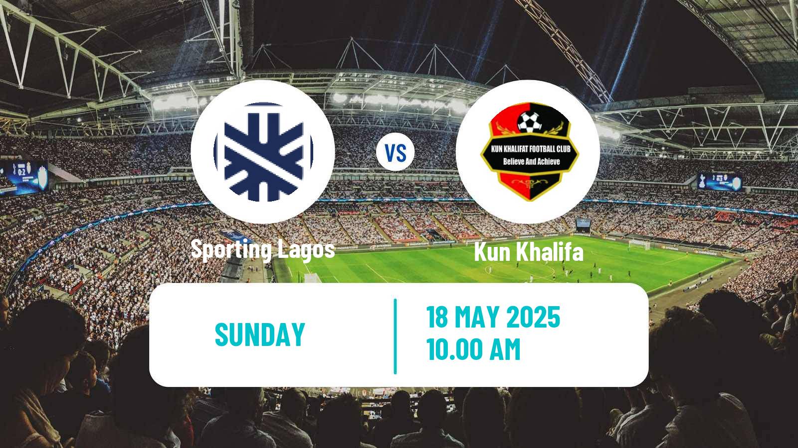 Soccer Nigerian National League Sporting Lagos - Kun Khalifa