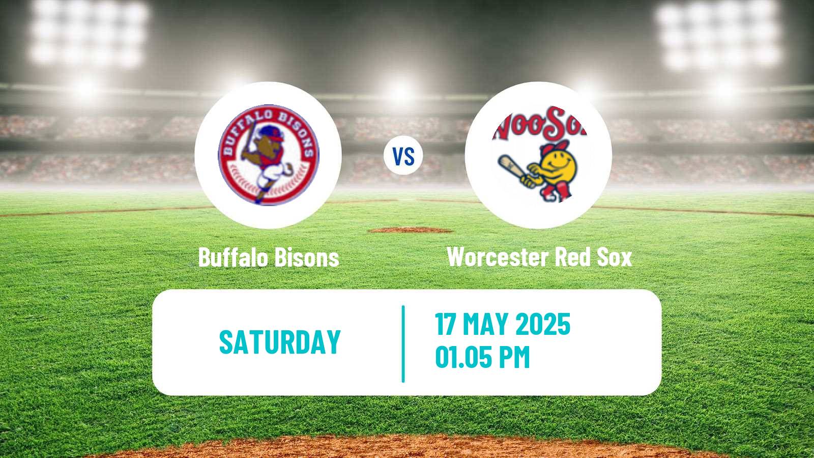 Baseball IL Buffalo Bisons - Worcester Red Sox