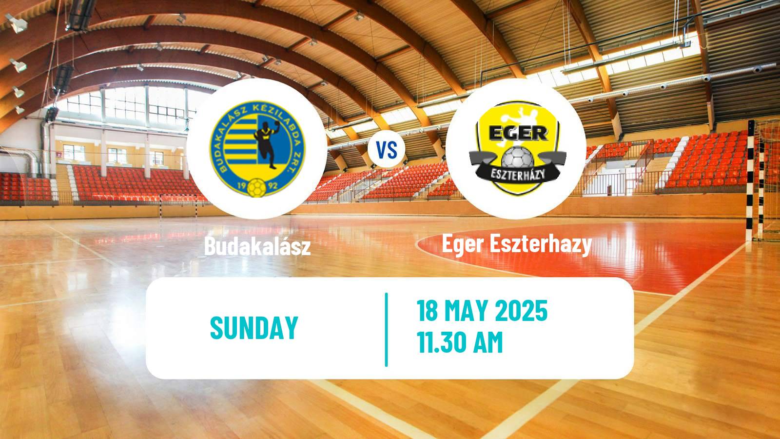 Handball Hungarian Division 1 Handball Budakalász - Eger Eszterhazy