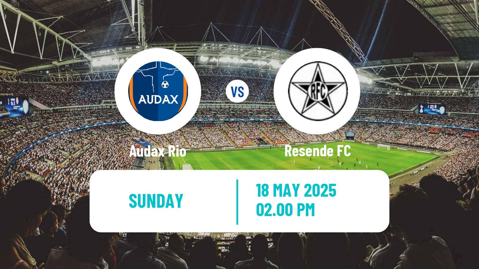 Soccer Brazilian Campeonato Carioca 2 Audax Rio - Resende