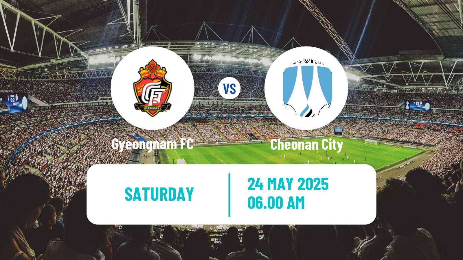 Soccer South Korean K-League 2 Gyeongnam - Cheonan City