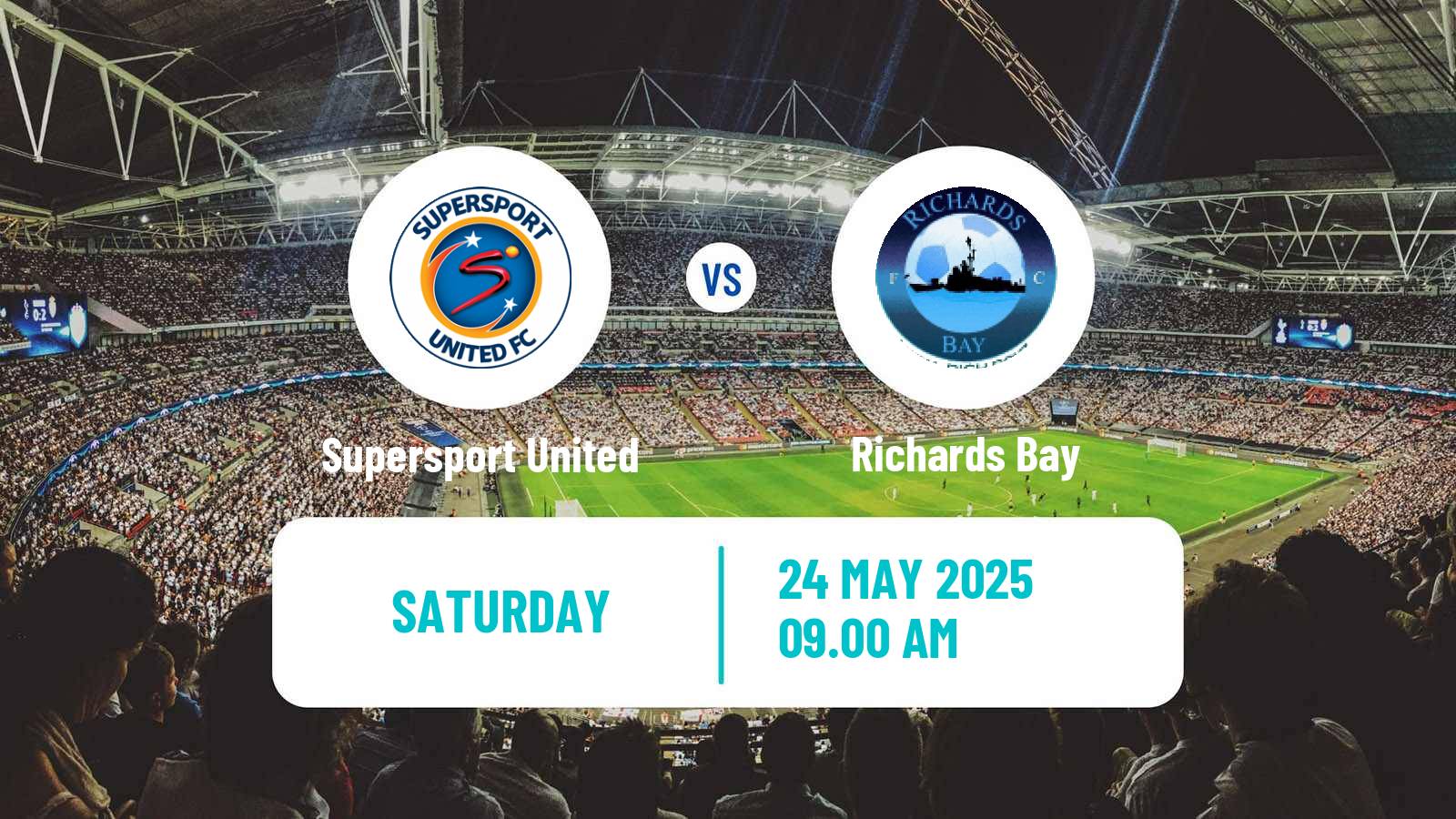 Soccer South African Premier Soccer League Supersport United - Richards Bay