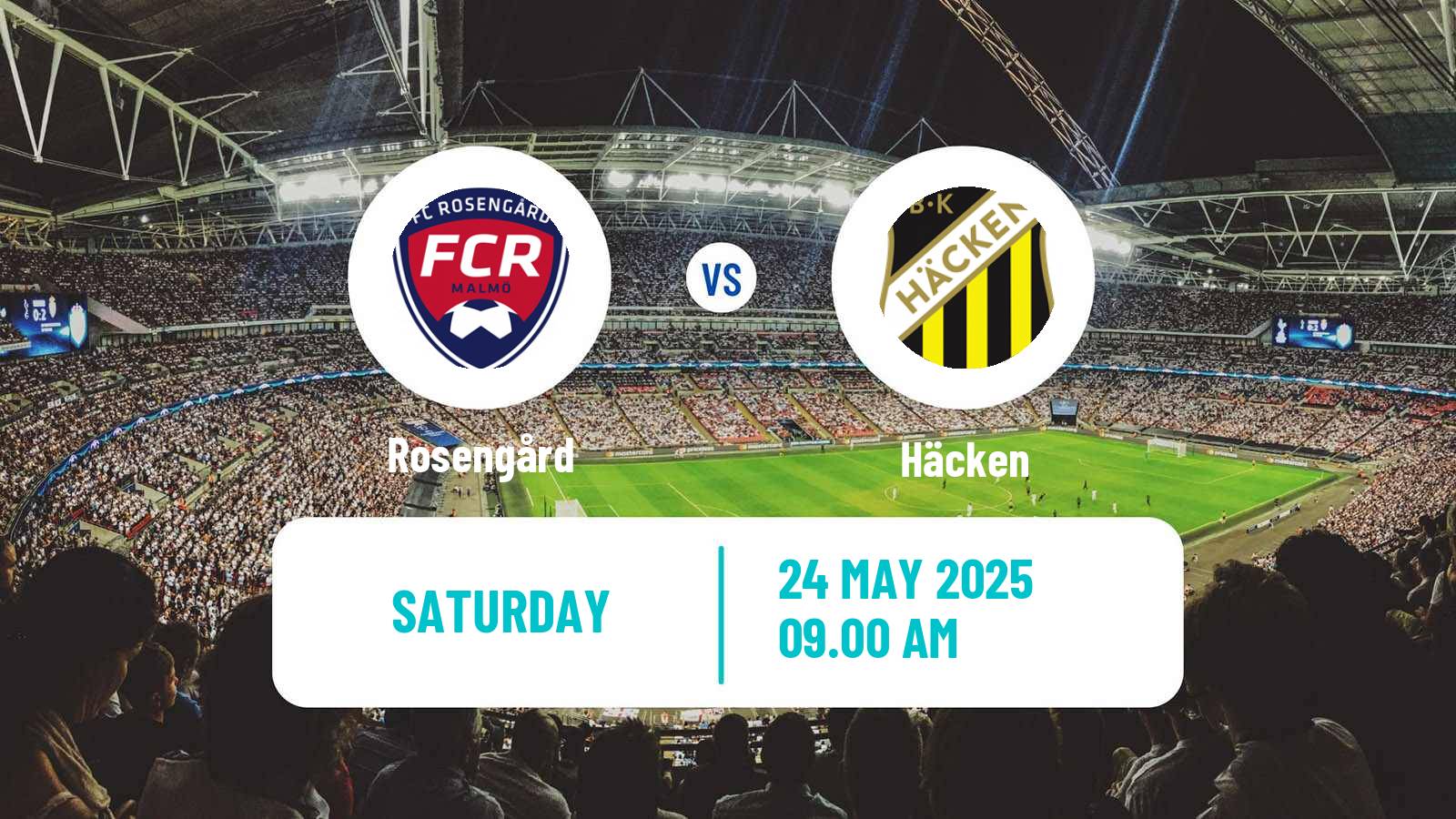 Soccer Swedish Allsvenskan Women Rosengård - Häcken