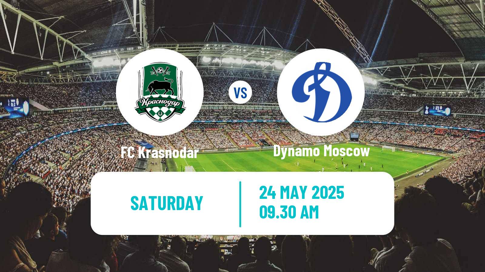 Soccer Russian Premier League Krasnodar - Dynamo Moscow