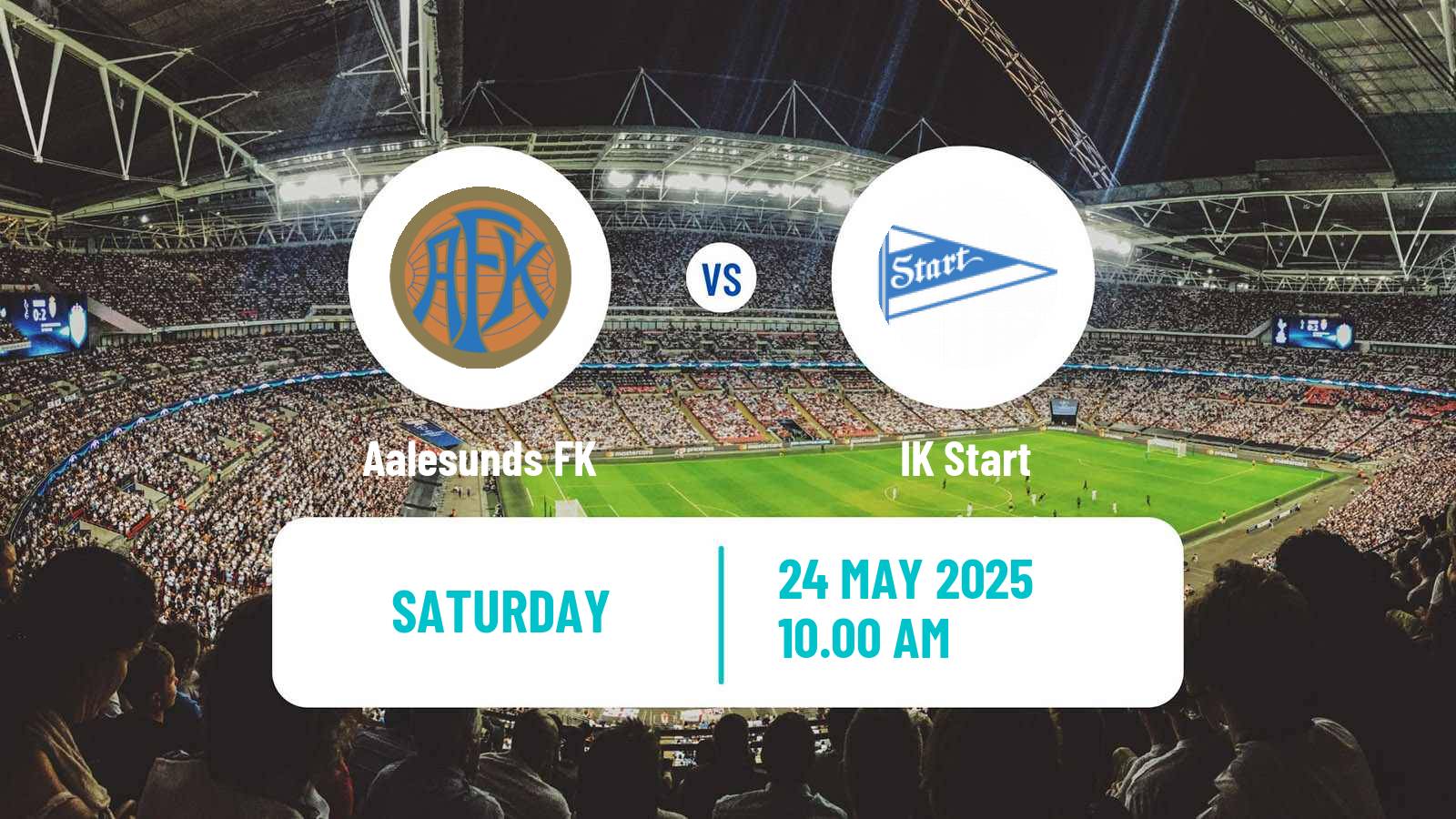 Soccer Norwegian Adeccoligaen Aalesunds - Start