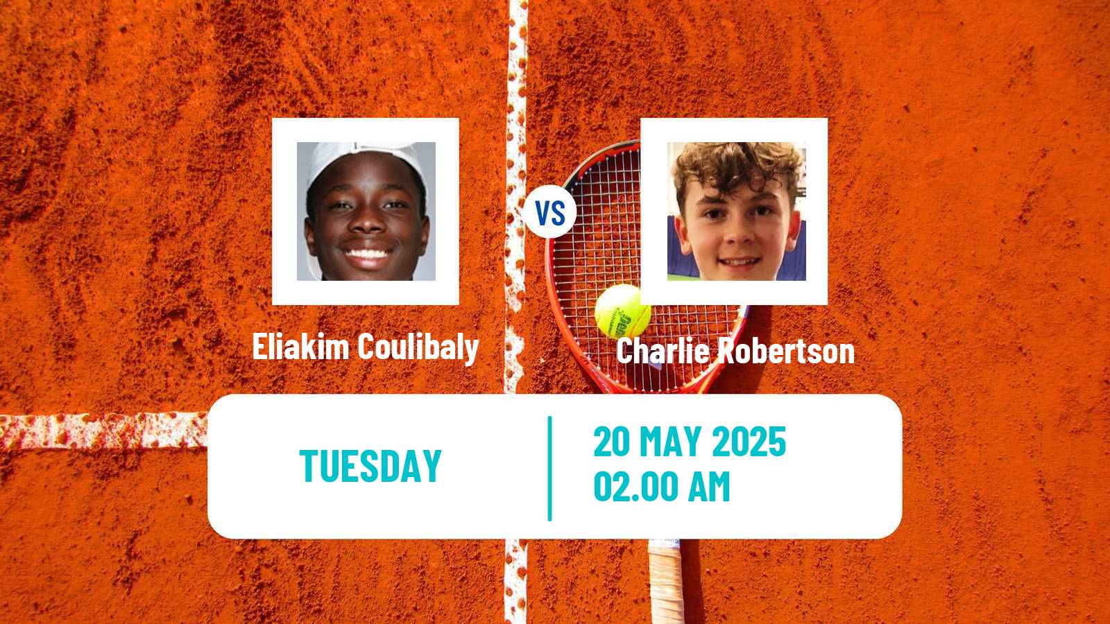 Tennis Tbilisi Challenger Men Eliakim Coulibaly - Charlie Robertson