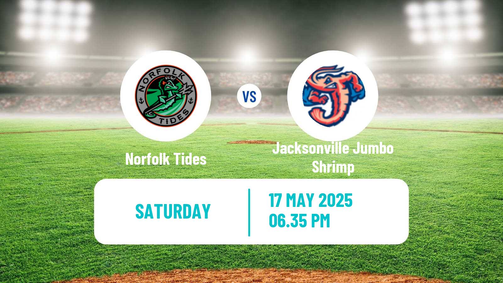 Baseball IL Norfolk Tides - Jacksonville Jumbo Shrimp