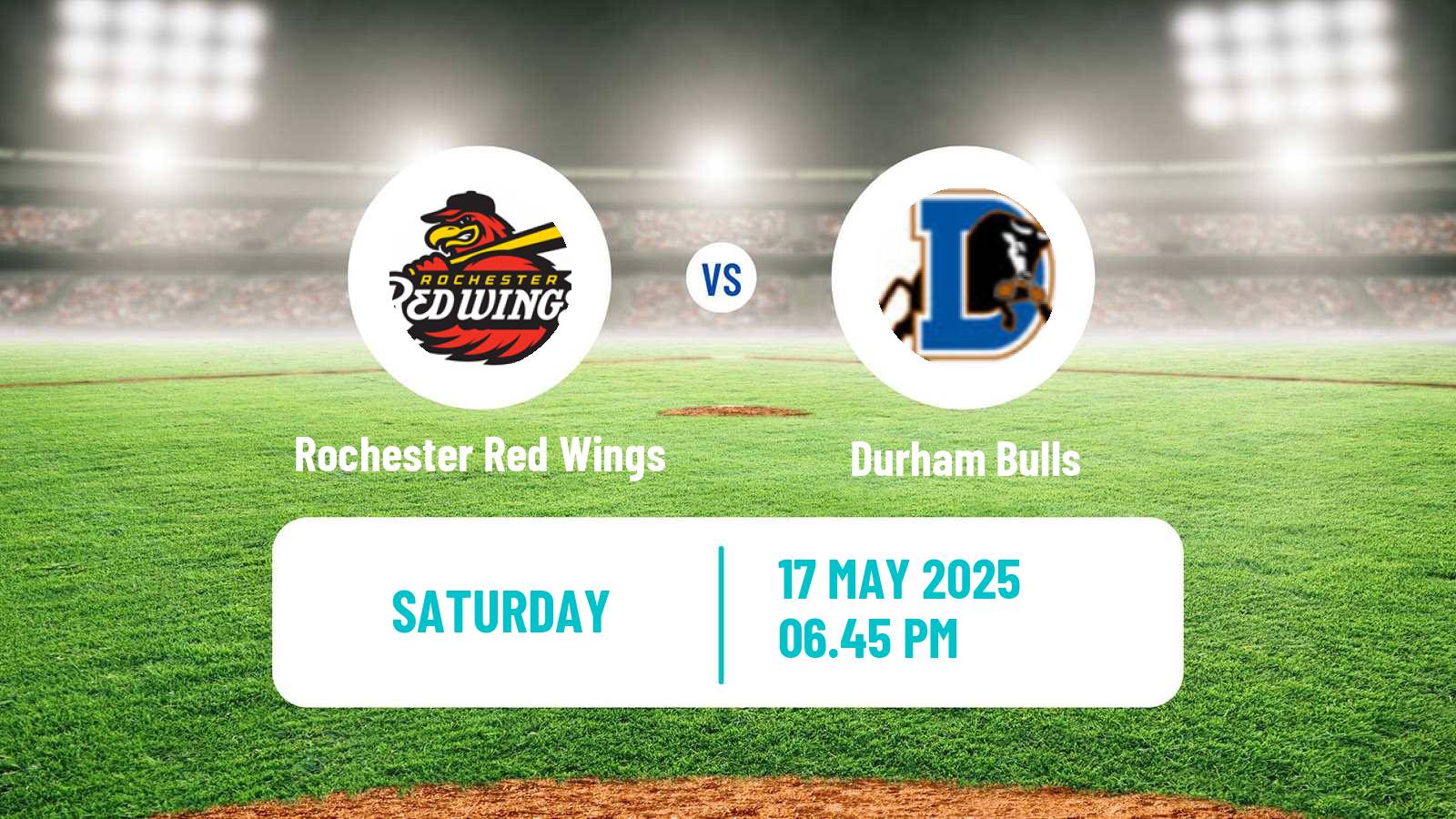 Baseball IL Rochester Red Wings - Durham Bulls