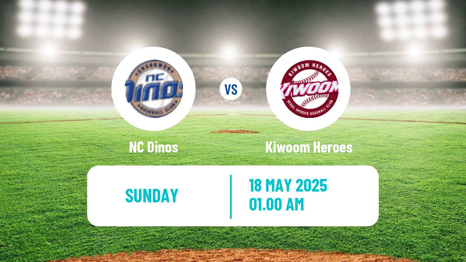 Baseball KBO NC Dinos - Kiwoom Heroes