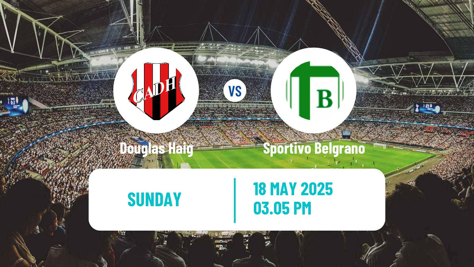 Soccer Argentinian Torneo Federal Douglas Haig - Sportivo Belgrano