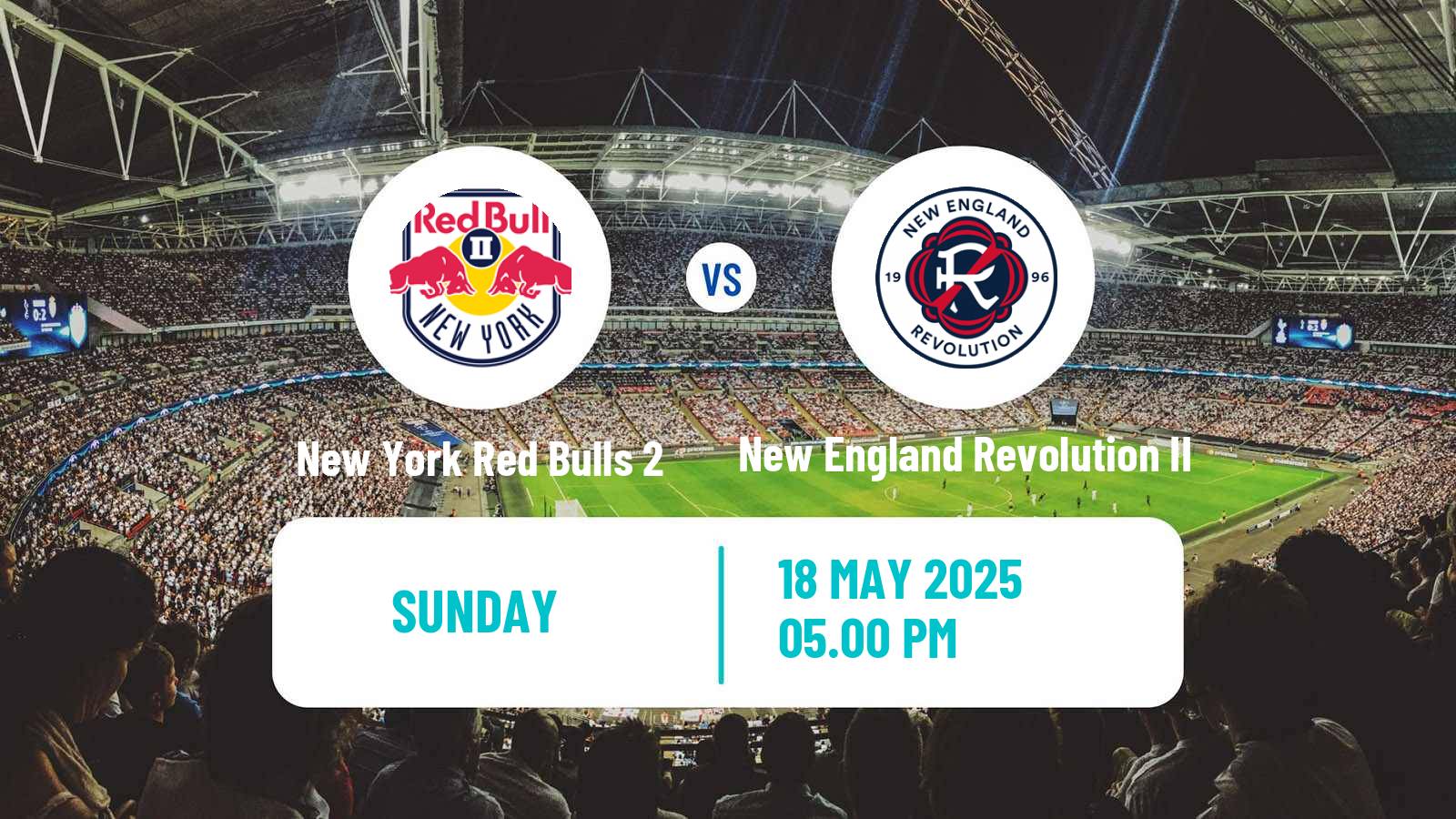 Soccer MLS Next Pro New York Red Bulls 2 - New England Revolution II