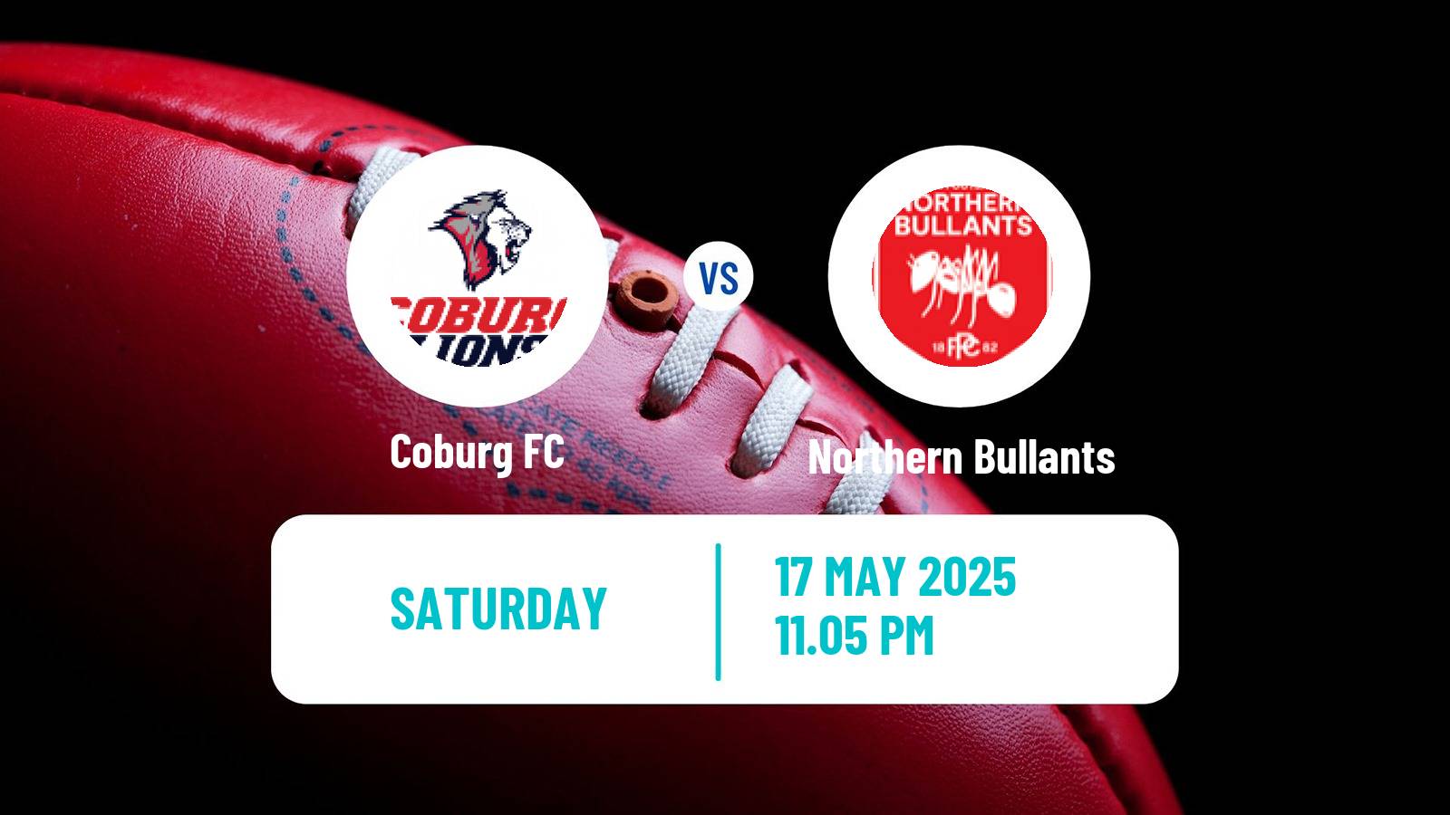 Aussie rules VFL Coburg - Northern Bullants