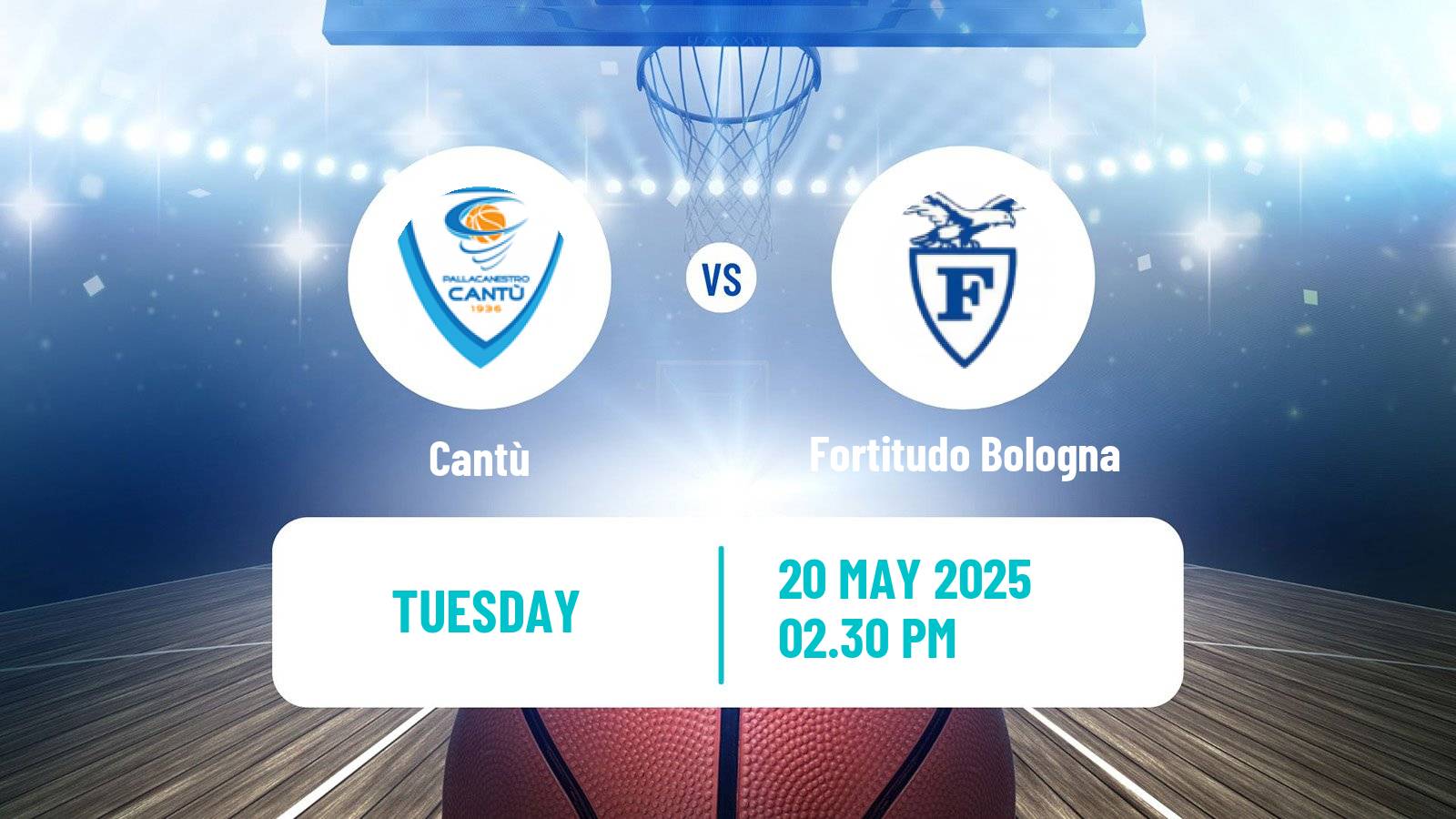 Basketball Italian Serie A2 Basketball Cantù - Fortitudo Bologna