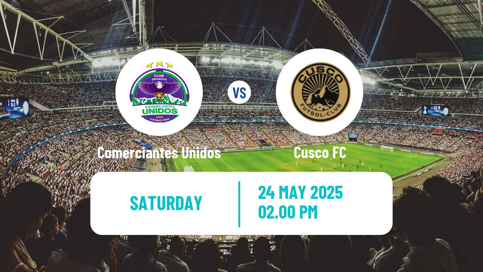 Soccer Peruvian Liga 1 Comerciantes Unidos - Cusco