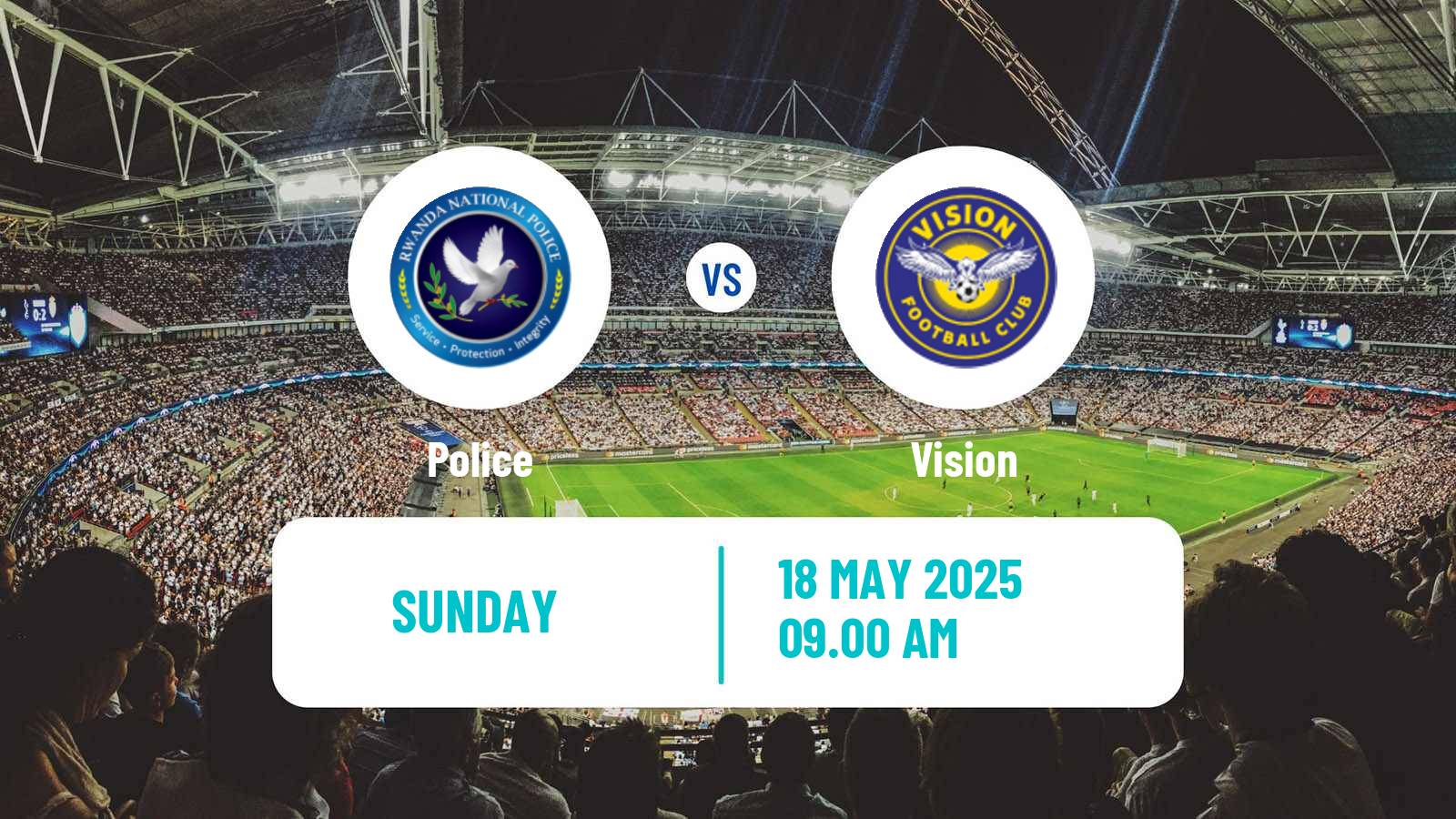 Soccer Rwanda Premier League Police - Vision