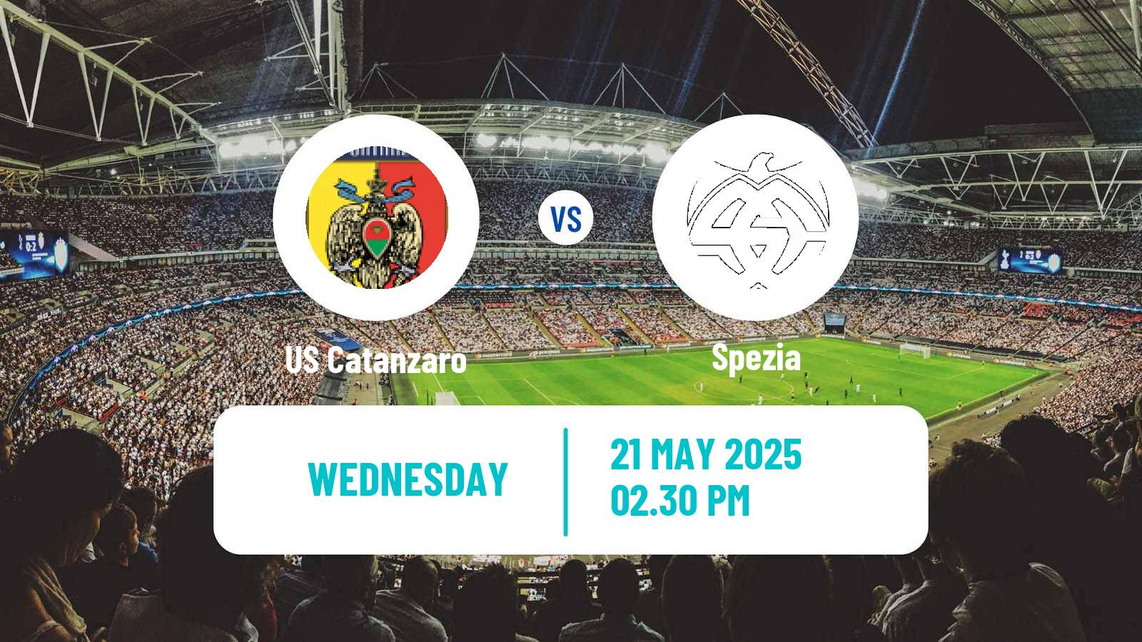 Soccer Italian Serie B Catanzaro - Spezia