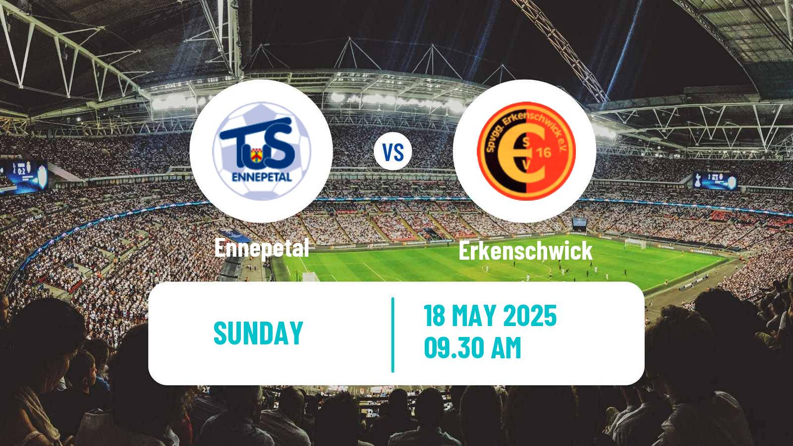 Soccer German Oberliga Westfalen Ennepetal - Erkenschwick