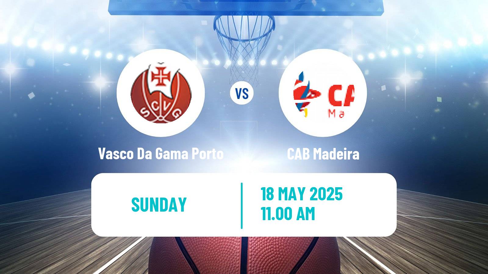 Basketball Portuguese Proliga Basketball Vasco Da Gama Porto - Madeira