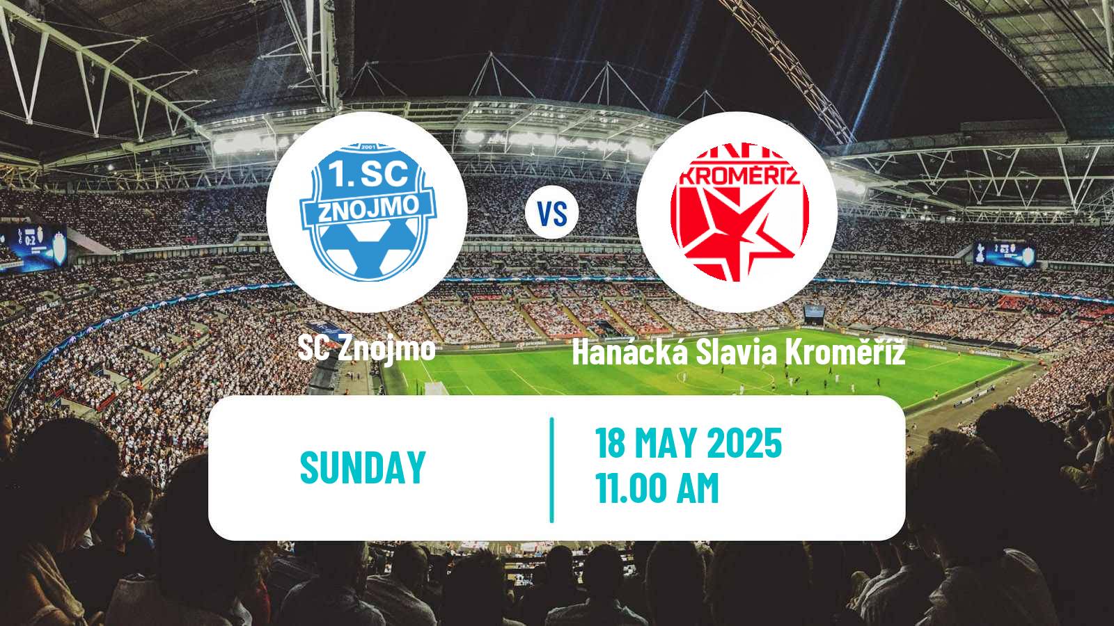Soccer Czech MSFL Znojmo - Hanácká Slavia Kroměříž