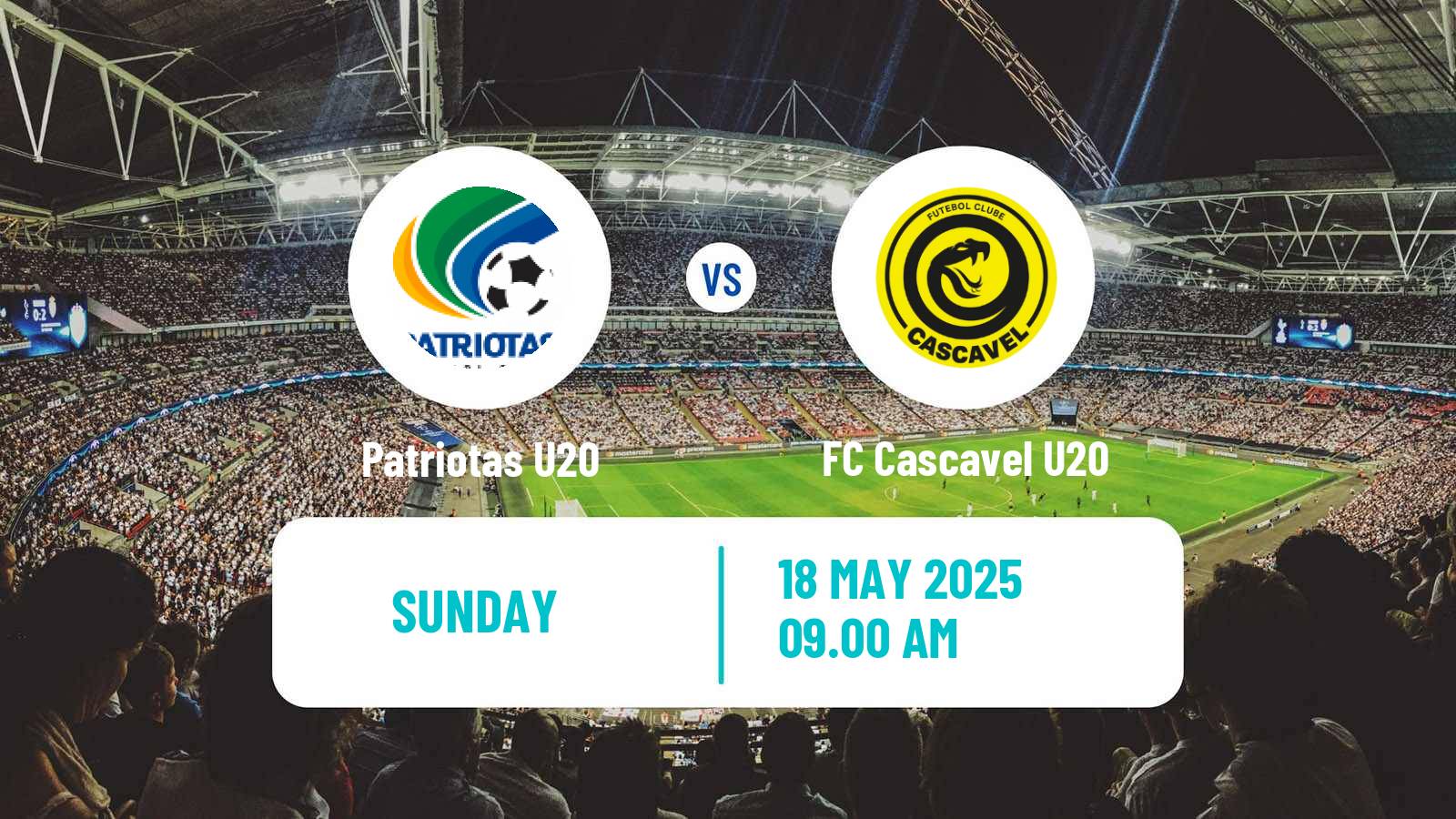 Soccer Brazilian Paranaense U20 Patriotas U20 - FC Cascavel U20