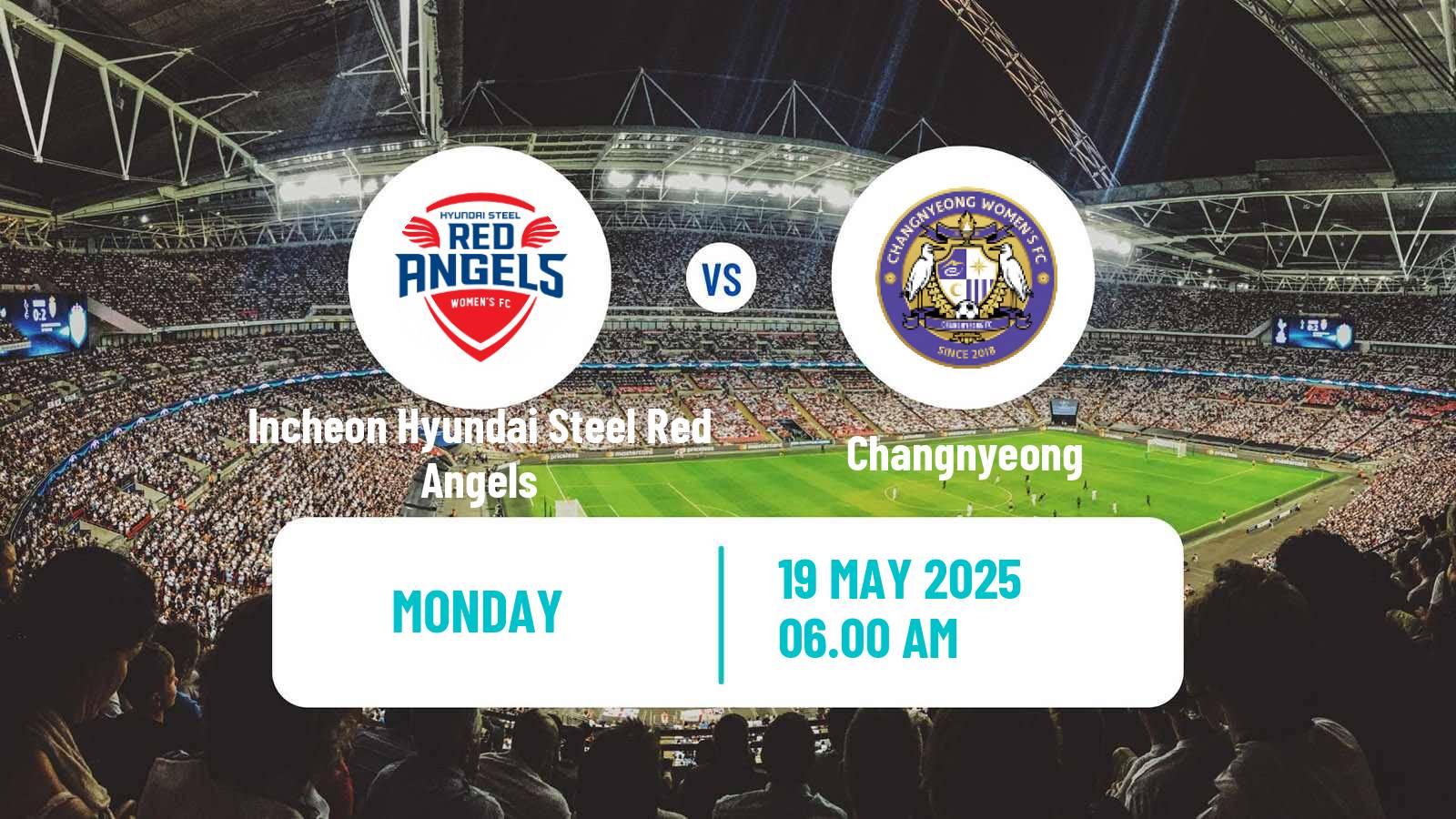Soccer South Korean WK League Incheon Hyundai Steel Red Angels - Changnyeong