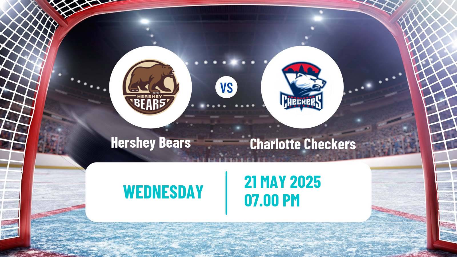 Hockey AHL Hershey Bears - Charlotte Checkers