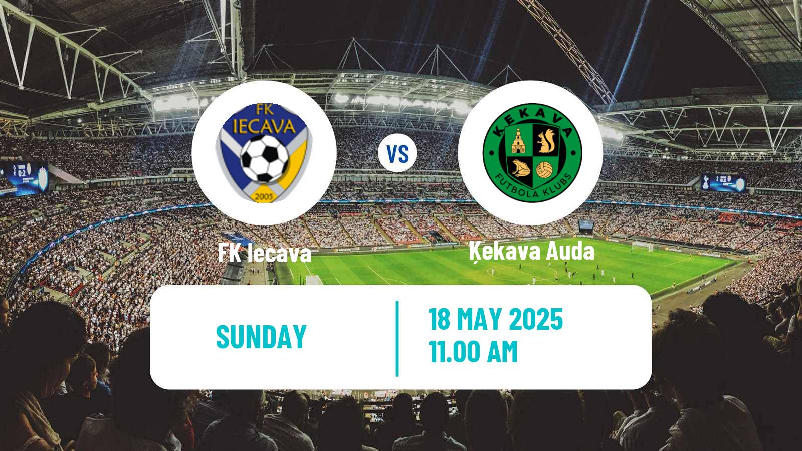 Soccer Latvian Cup Iecava - Ķekava Auda