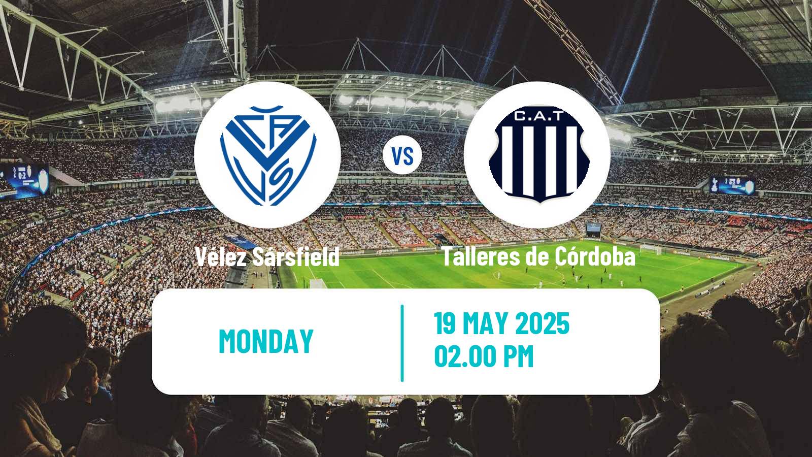 Soccer Argentinian Primera A Women Vélez Sársfield - Talleres de Córdoba