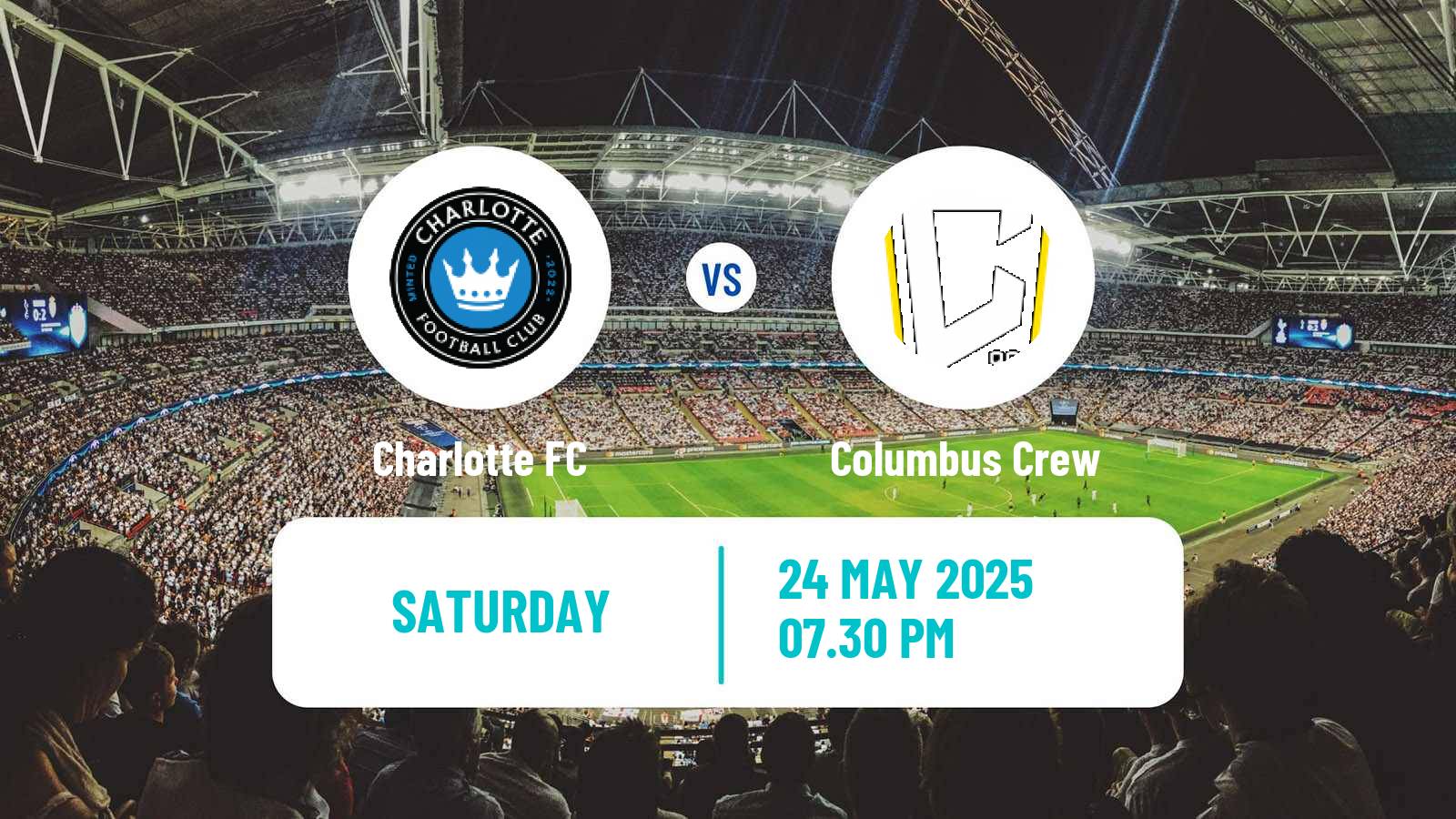 Soccer MLS Charlotte - Columbus Crew
