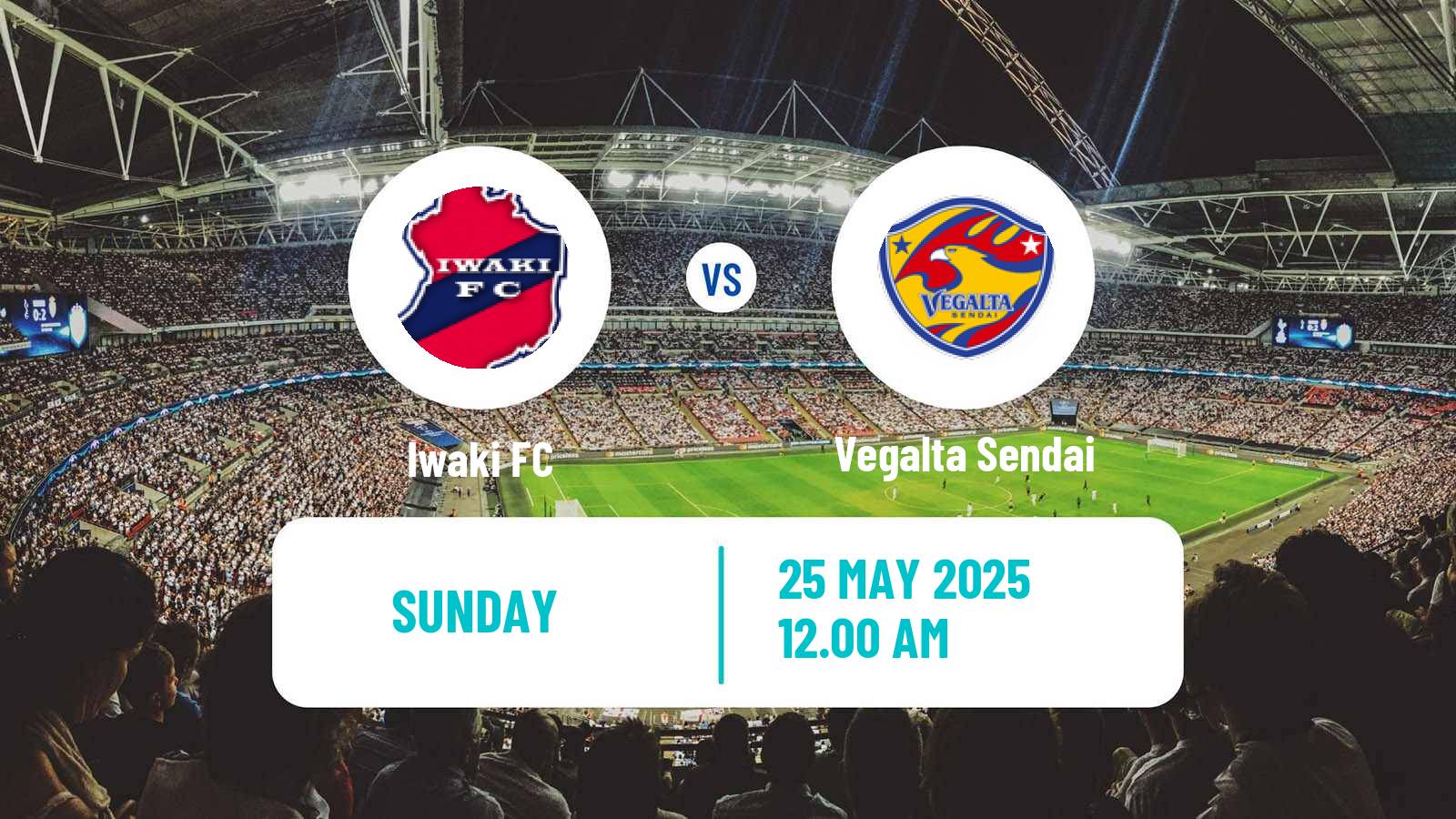 Soccer Japan J2 League Iwaki - Vegalta Sendai