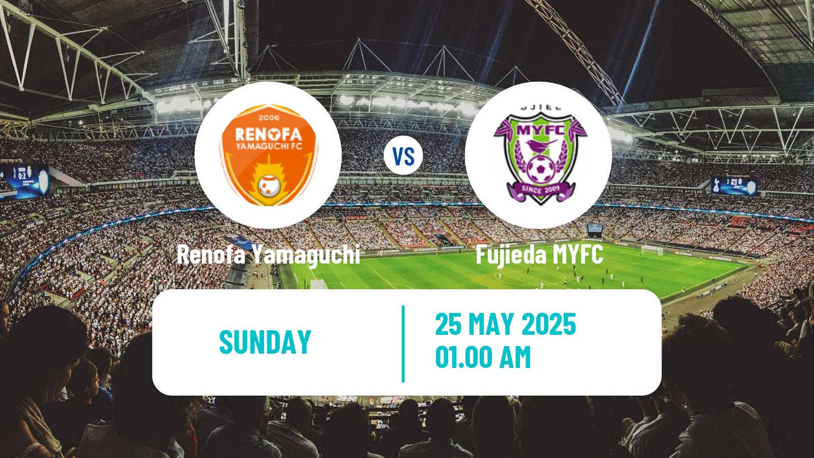 Soccer Japan J2 League Renofa Yamaguchi - Fujieda MYFC