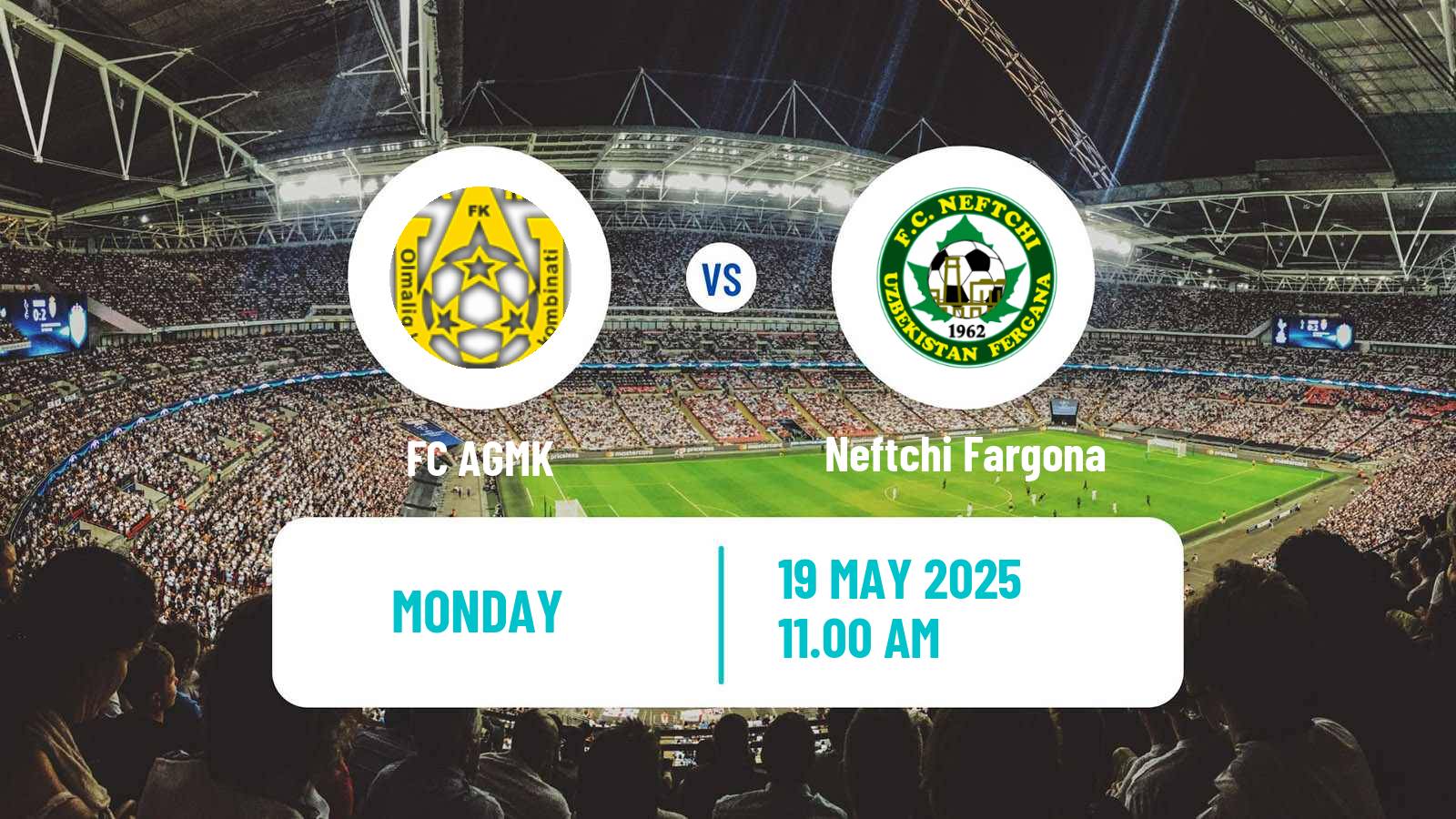 Soccer Uzbek League AGMK - Neftchi Fargona