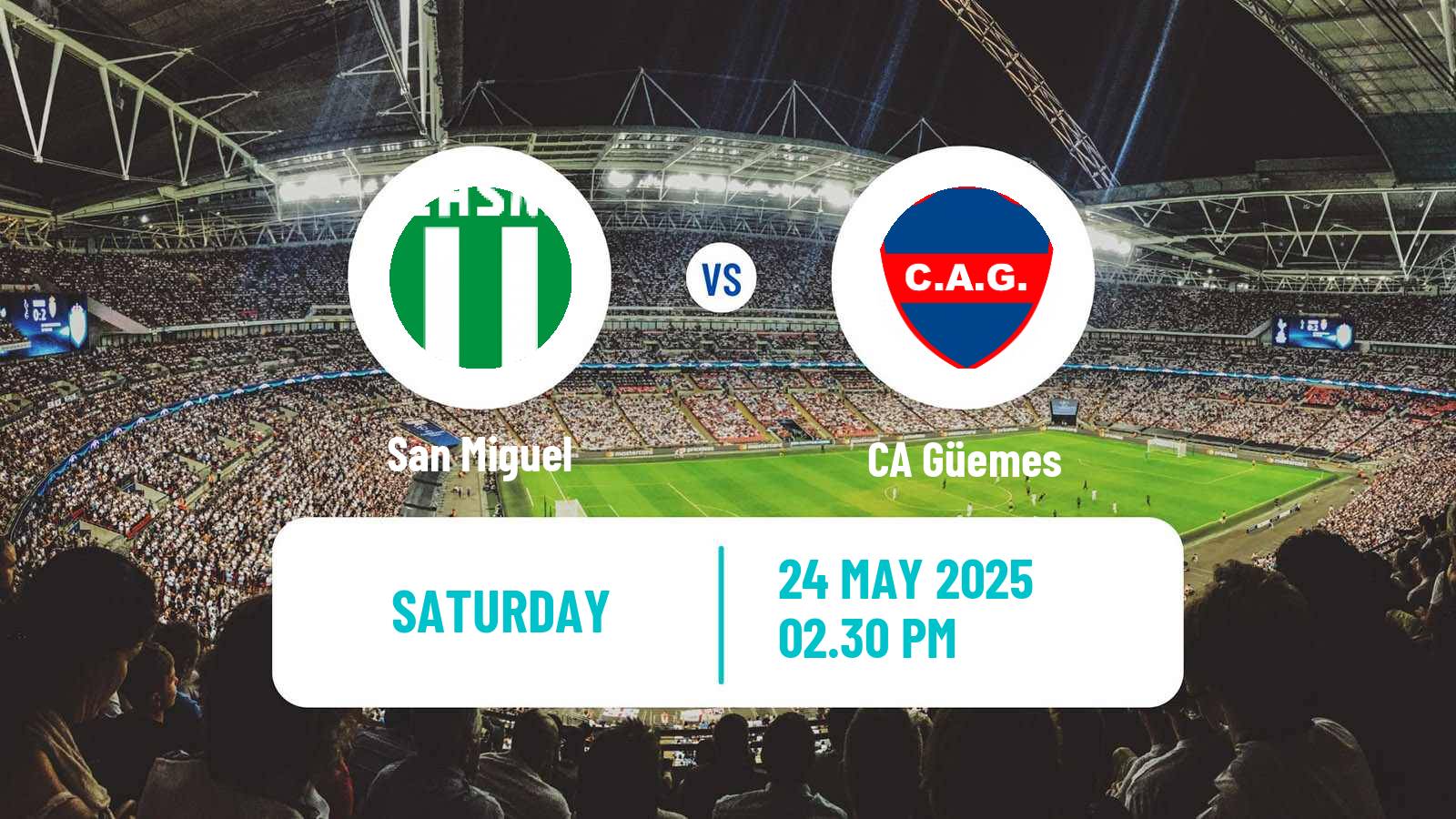 Soccer Argentinian Primera Nacional San Miguel - Güemes