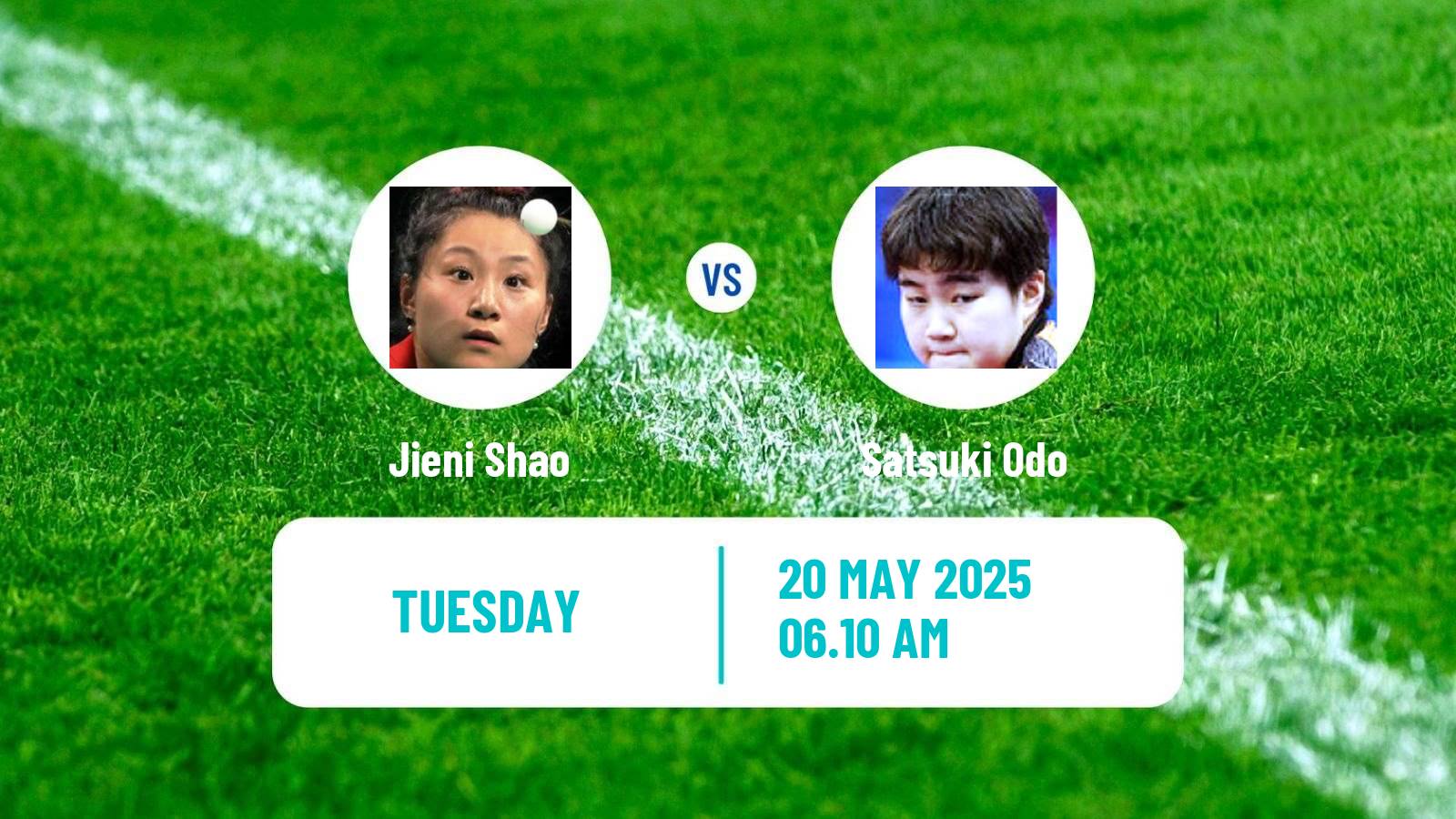 Table tennis World Championships Women Jieni Shao - Satsuki Odo