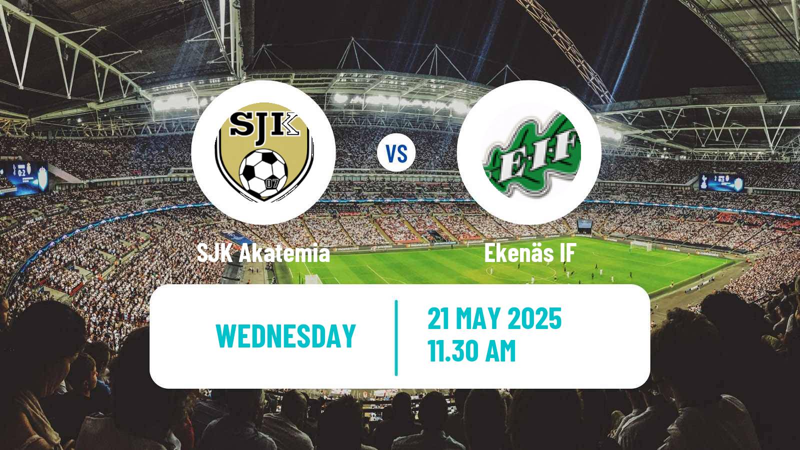Soccer Finnish Ykkosliiga SJK Akatemia - Ekenäs