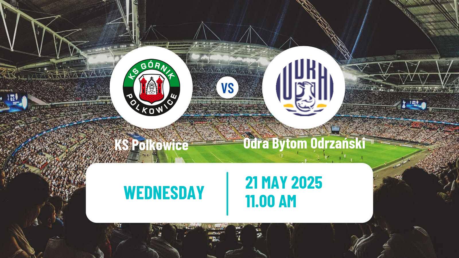 Soccer Polish Division 3 - Group III Polkowice - Odra Bytom Odrzański