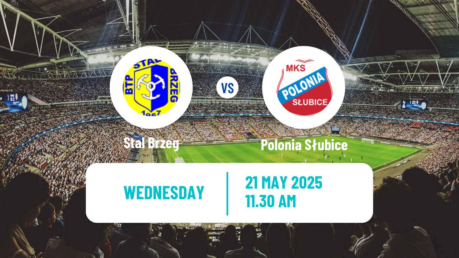 Soccer Polish Division 3 - Group III Stal Brzeg - Polonia Słubice