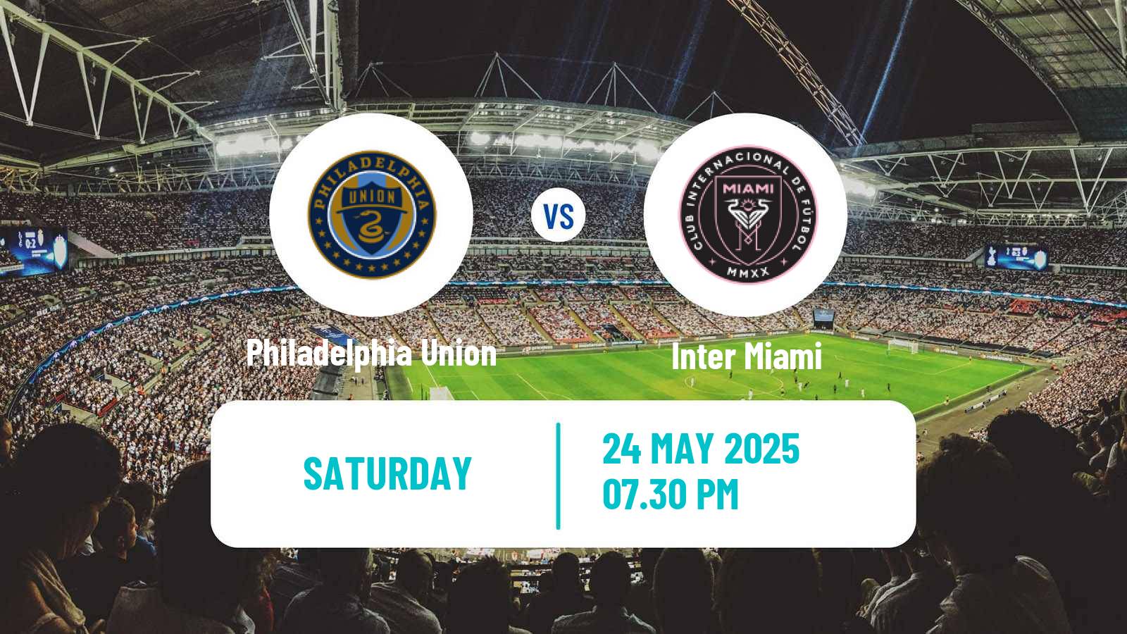Soccer MLS Philadelphia Union - Inter Miami