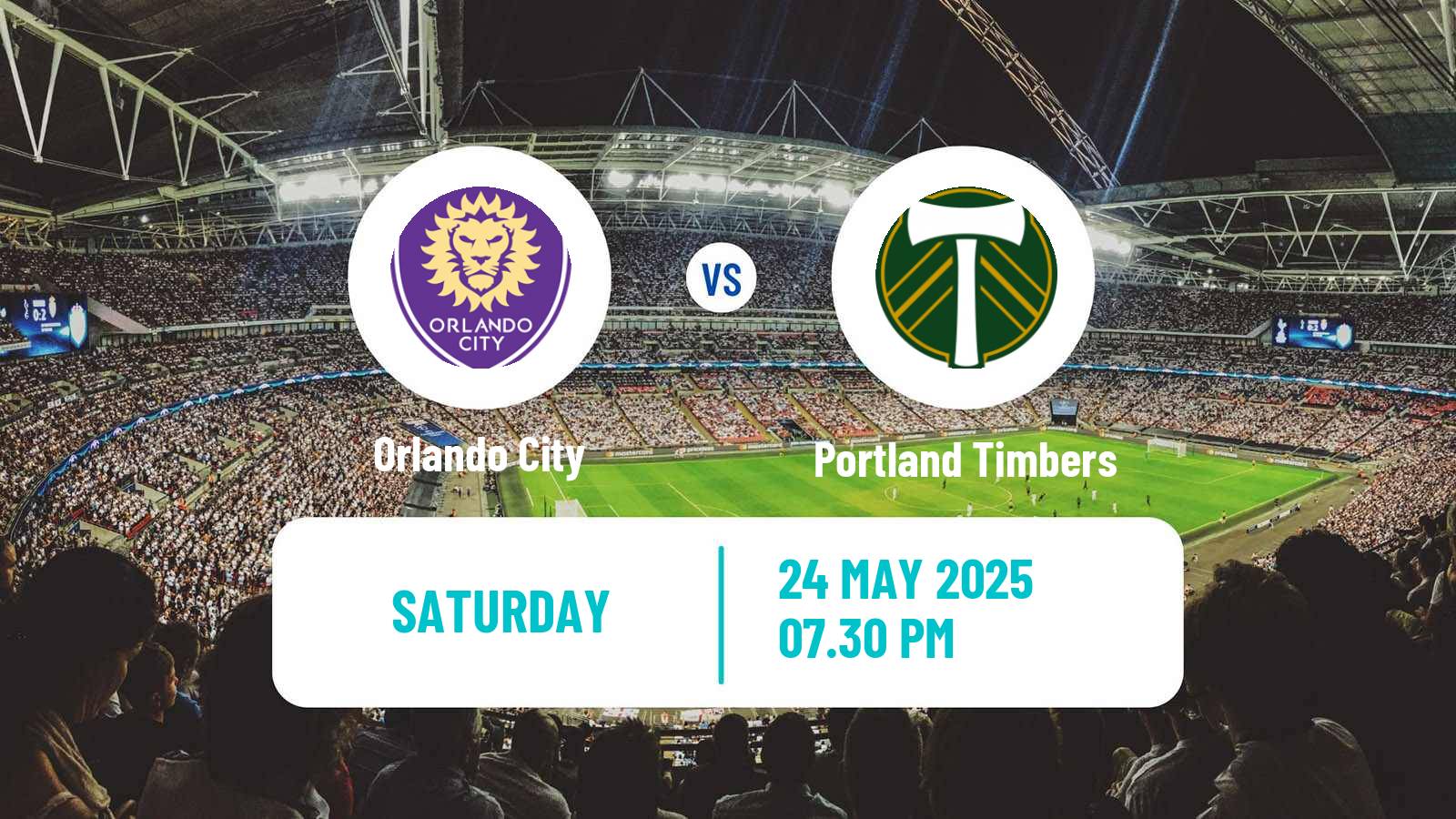 Soccer MLS Orlando City - Portland Timbers