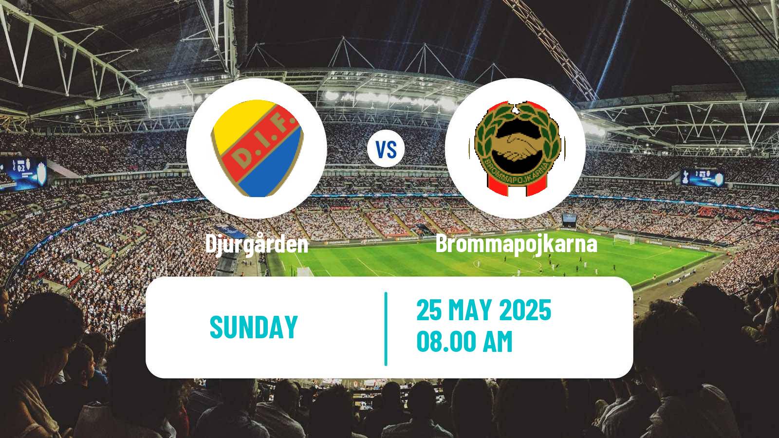 Soccer Swedish Allsvenskan Women Djurgården - Brommapojkarna