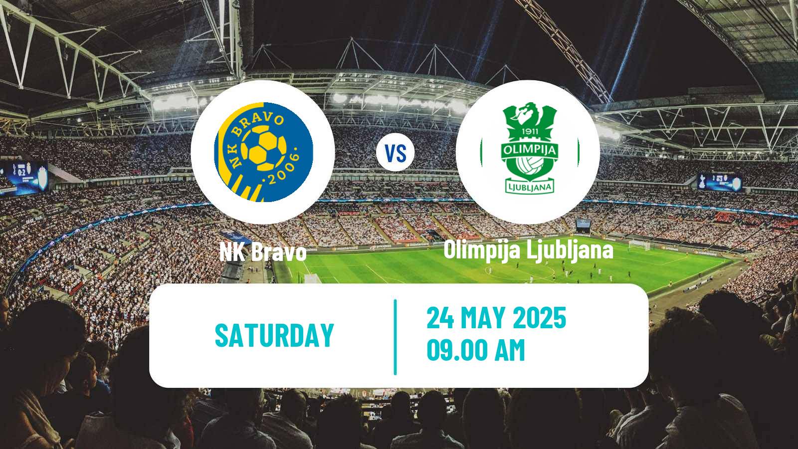 Soccer Slovenian PrvaLiga NK Bravo - Olimpija Ljubljana