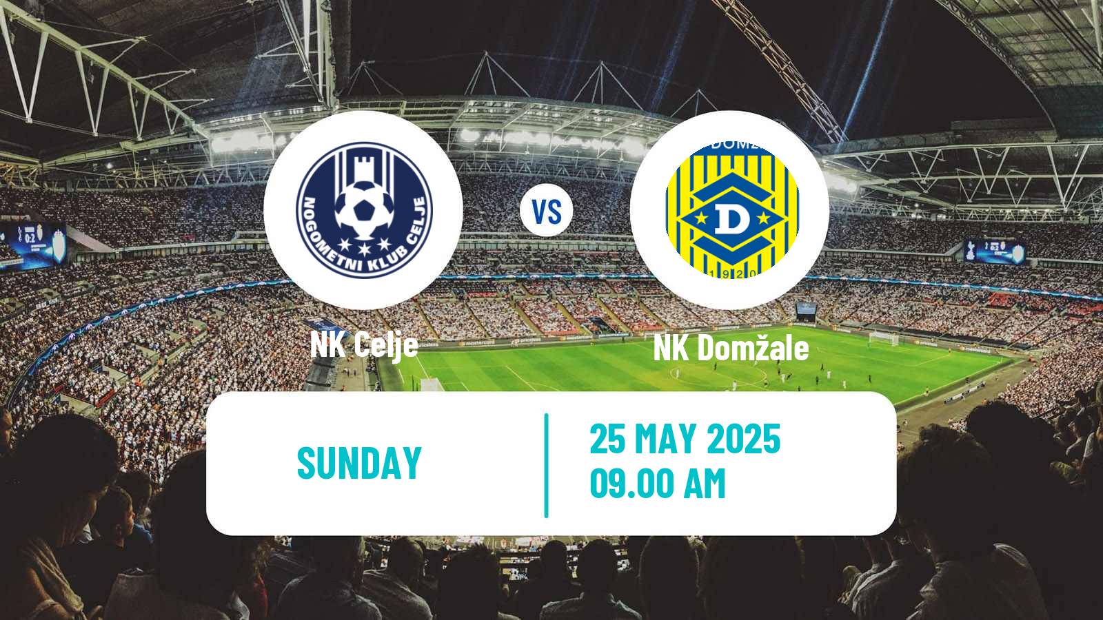 Soccer Slovenian PrvaLiga Celje - Domžale