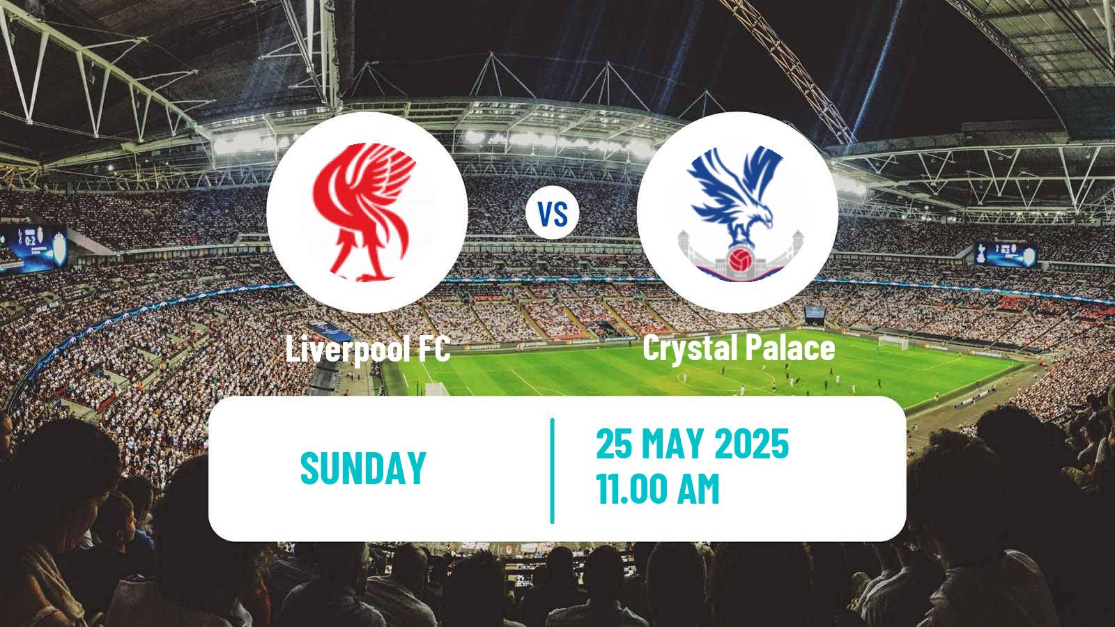 Soccer English Premier League Liverpool - Crystal Palace