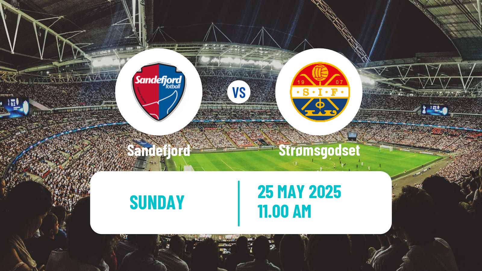 Soccer Norwegian Eliteserien Sandefjord - Strømsgodset